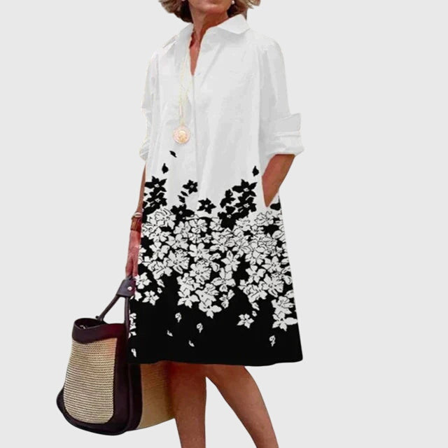 Paige - Elegante Jurk Met Zakken