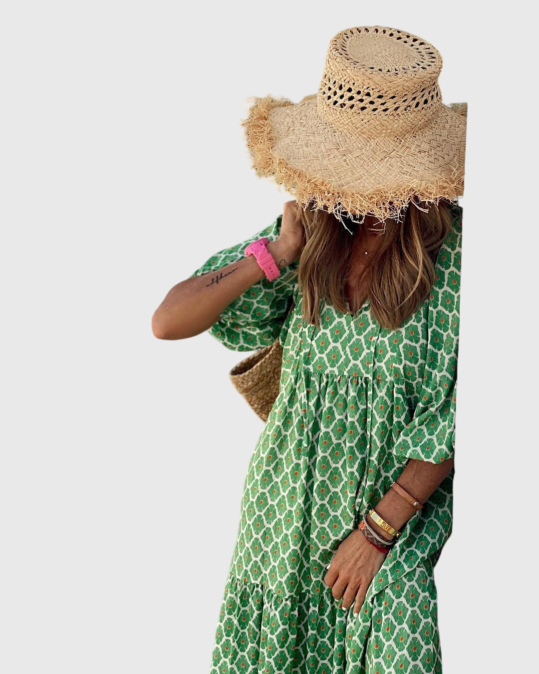 Sarah - Boho Maxi Jurk