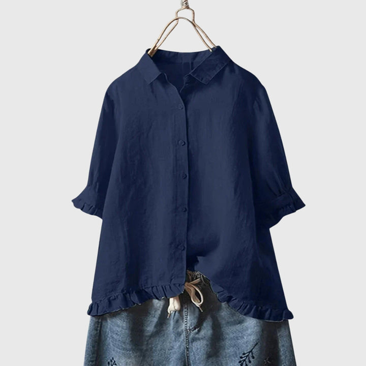 Pamela | Elegante &amp; Verfijnde Shirt