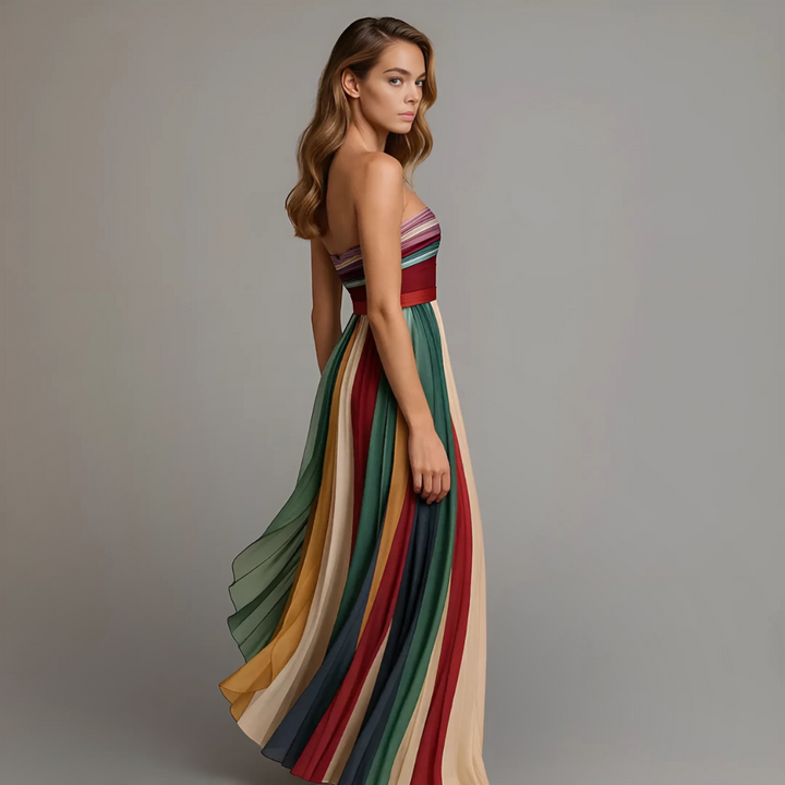 Emily | Dames Chic Feest Glam Maxi Jurk