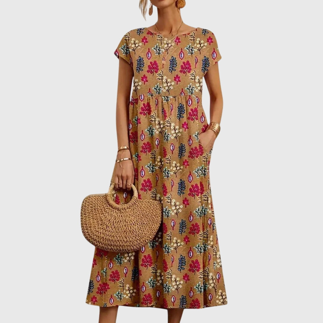 Valencia | Chic Bloemige Jurk