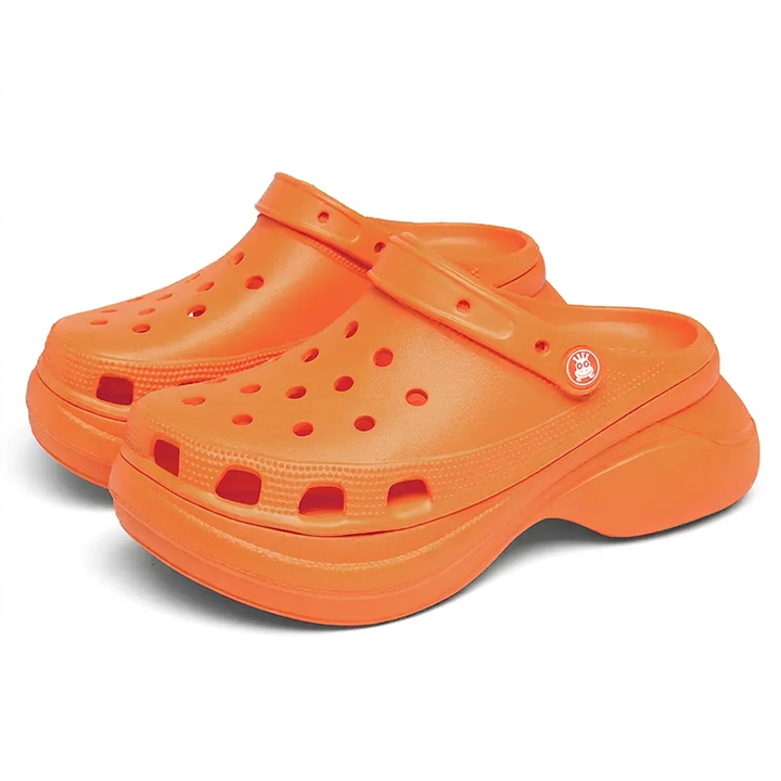 Bellisse | Platform Clogs met Hielband