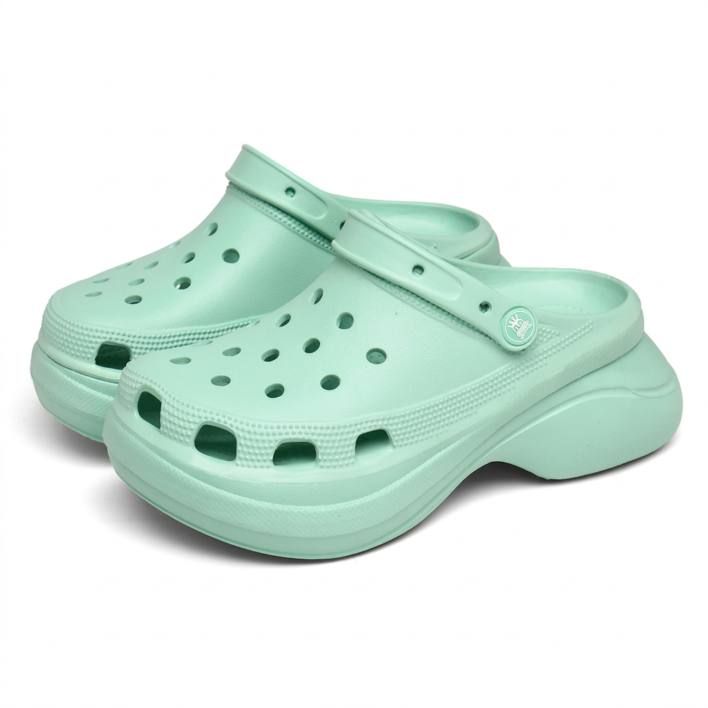 Bellisse | Platform Clogs met Hielband
