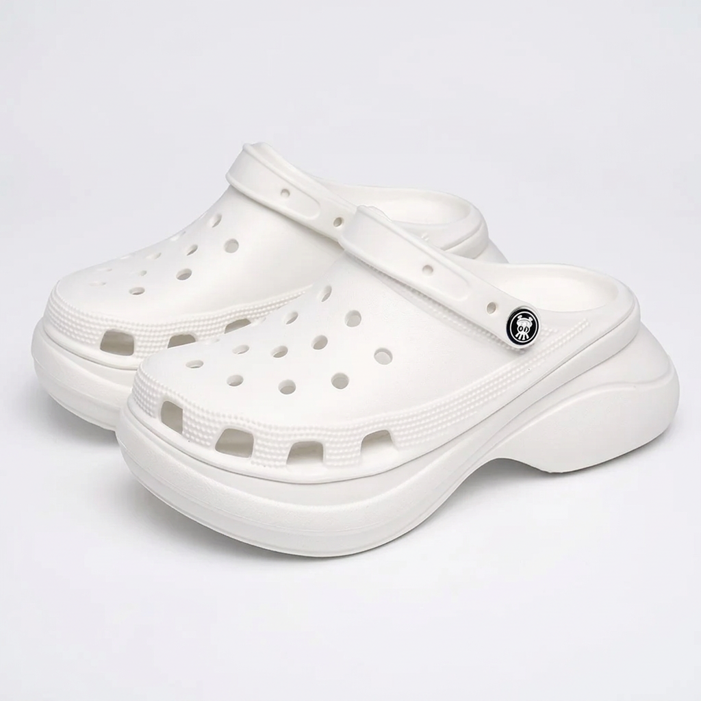 Bellisse | Platform Clogs met Hielband