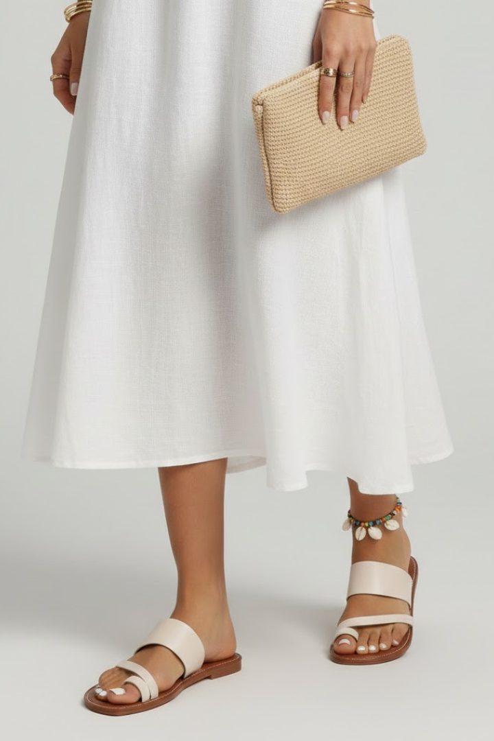 Kimberly | Dames Slip-On Sandalen met Gesp