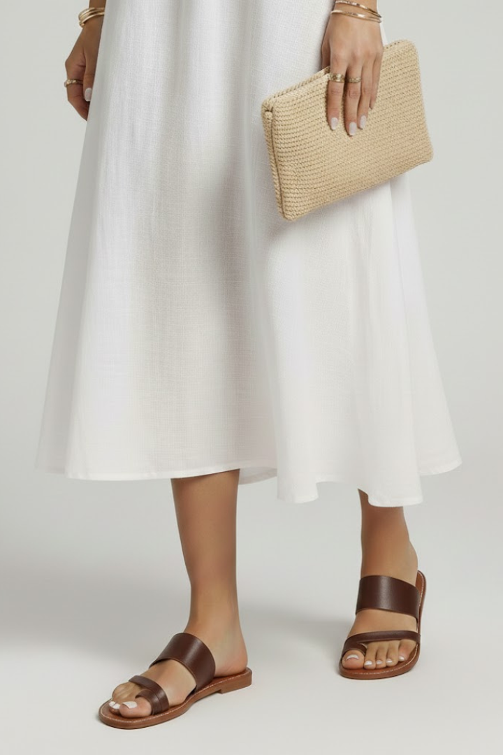 Kimberly | Dames Slip-On Sandalen met Gesp