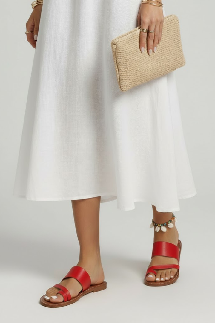 Kimberly | Dames Slip-On Sandalen met Gesp