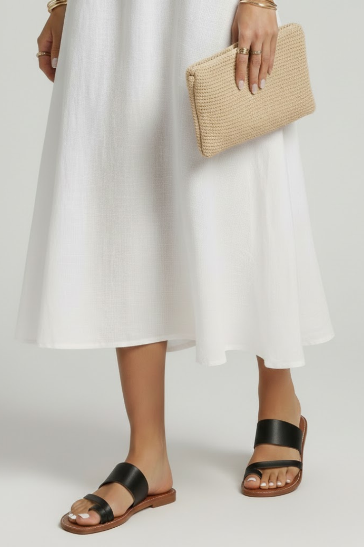 Kimberly | Dames Slip-On Sandalen met Gesp