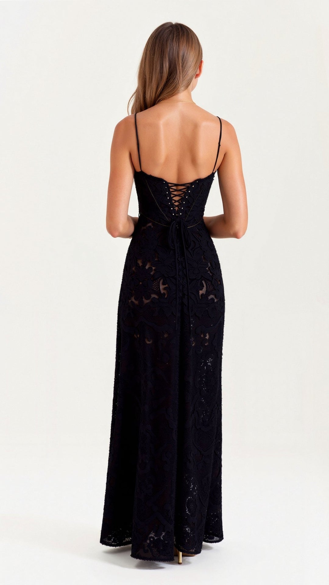 Lauren | Dames Bruiloft Gast Jurk Bustier Maxi Jurk