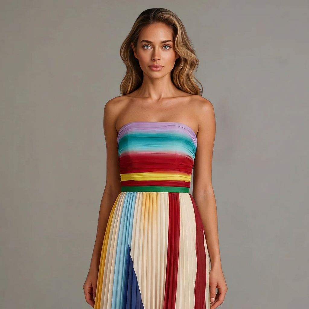 Flora - Premium Lange Jurk