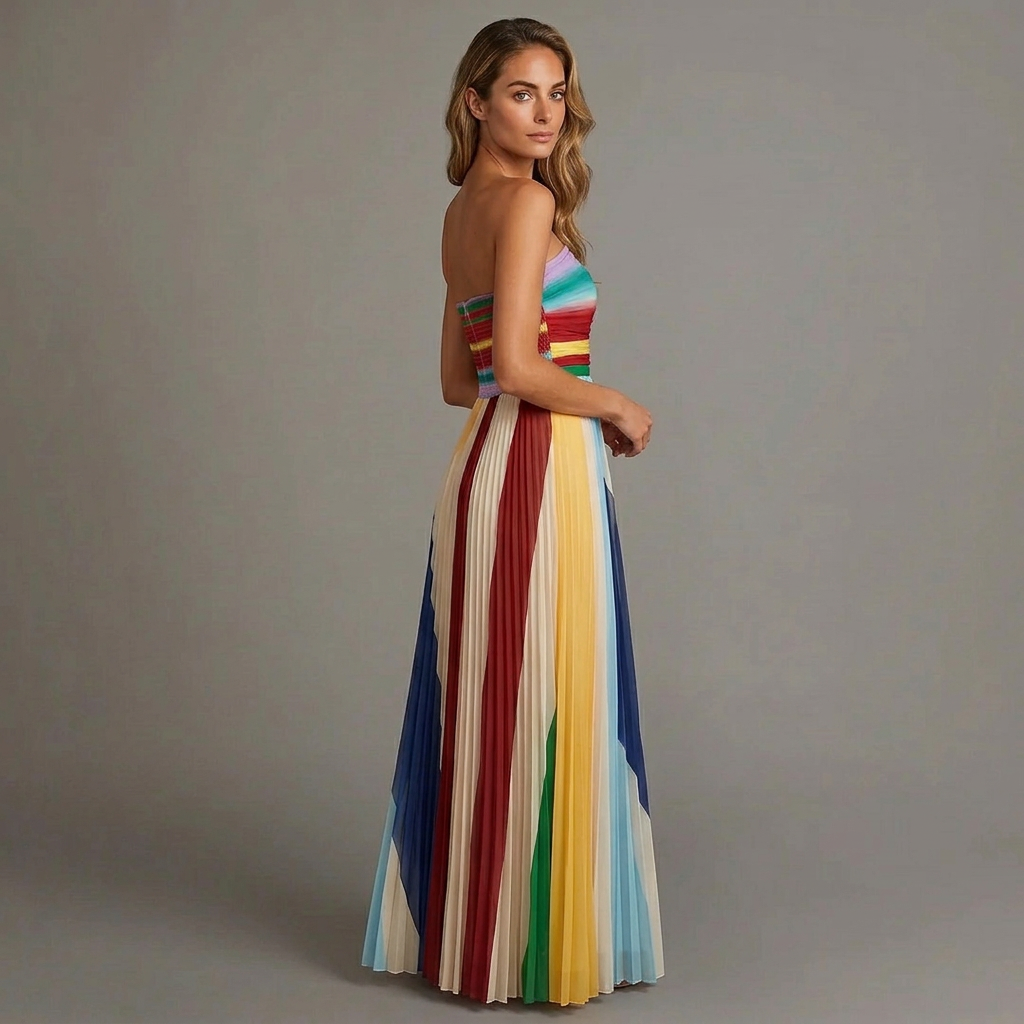Flora - Premium Lange Jurk