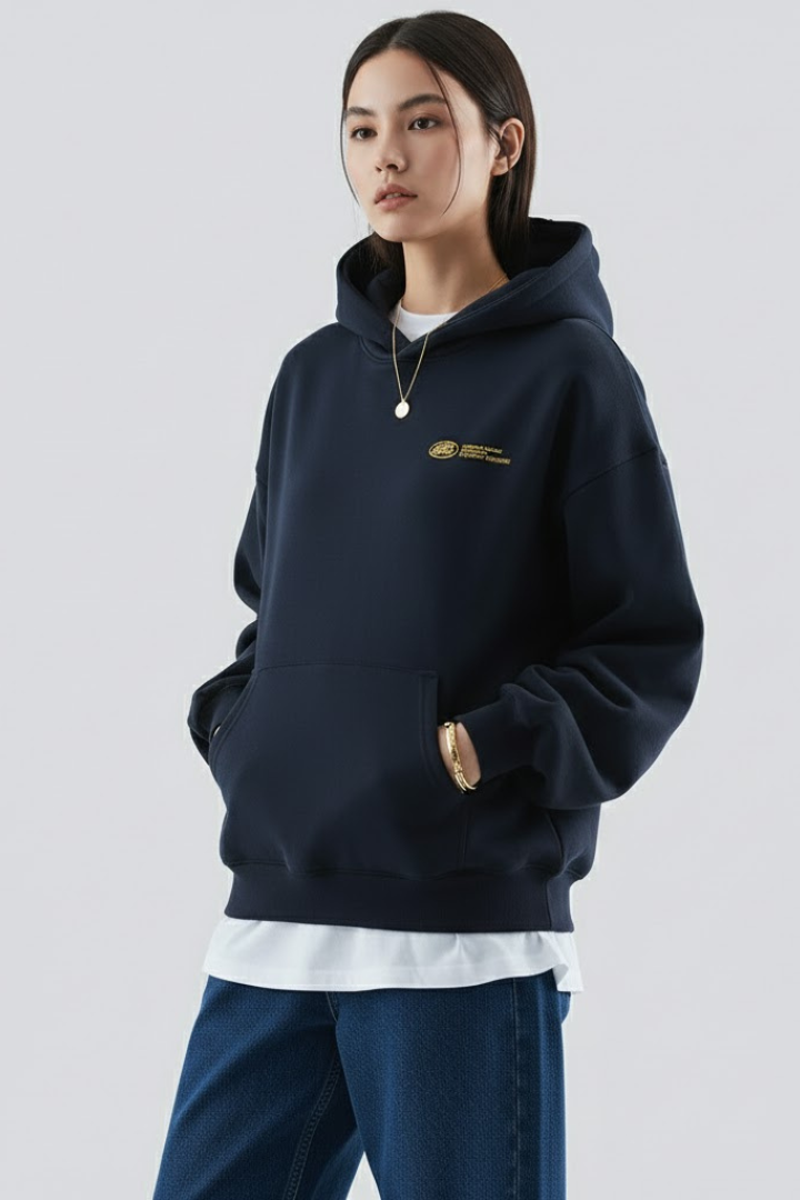 Fiona | Dames Hoodie met Voorkantprint en Pullover Design