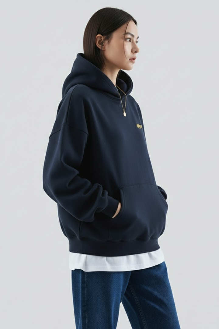Fiona | Dames Hoodie met Voorkantprint en Pullover Design