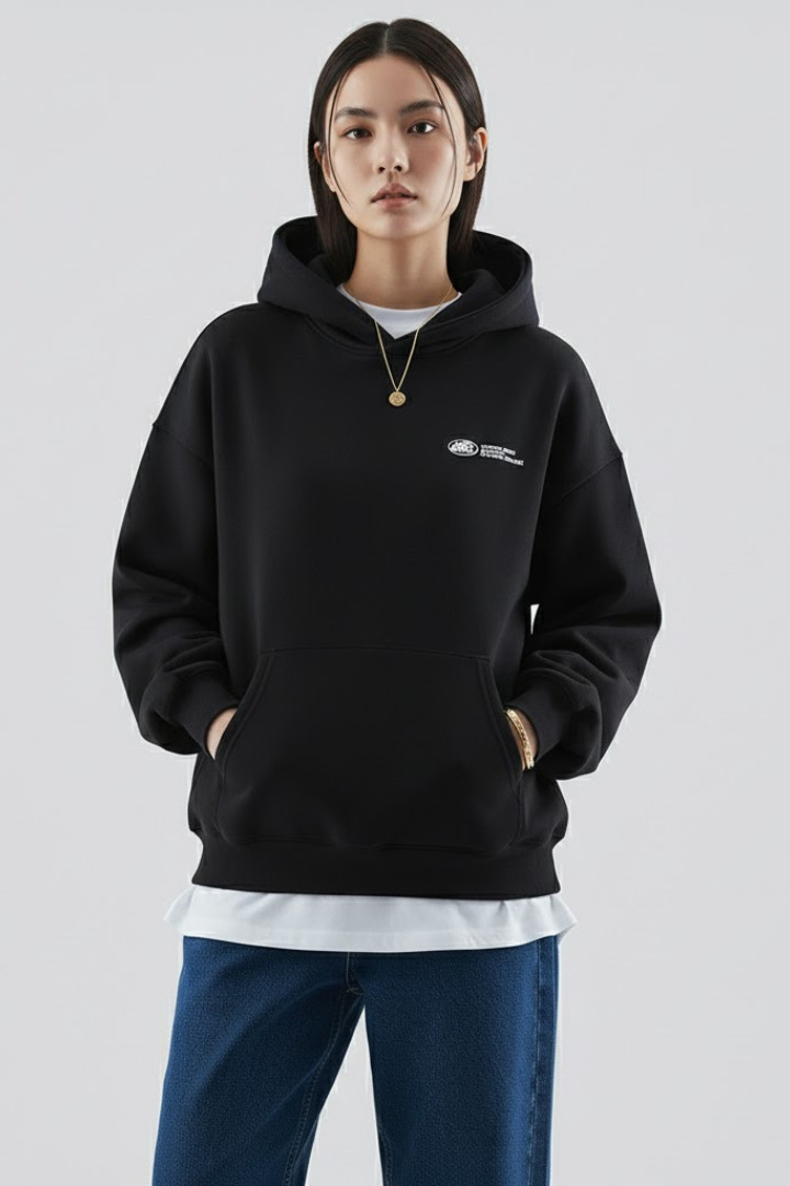 Fiona | Dames Hoodie met Voorkantprint en Pullover Design