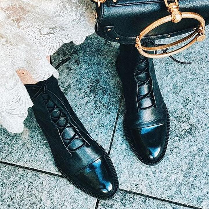 Lisa | Stijlvolle Comfortabele Leren Boots