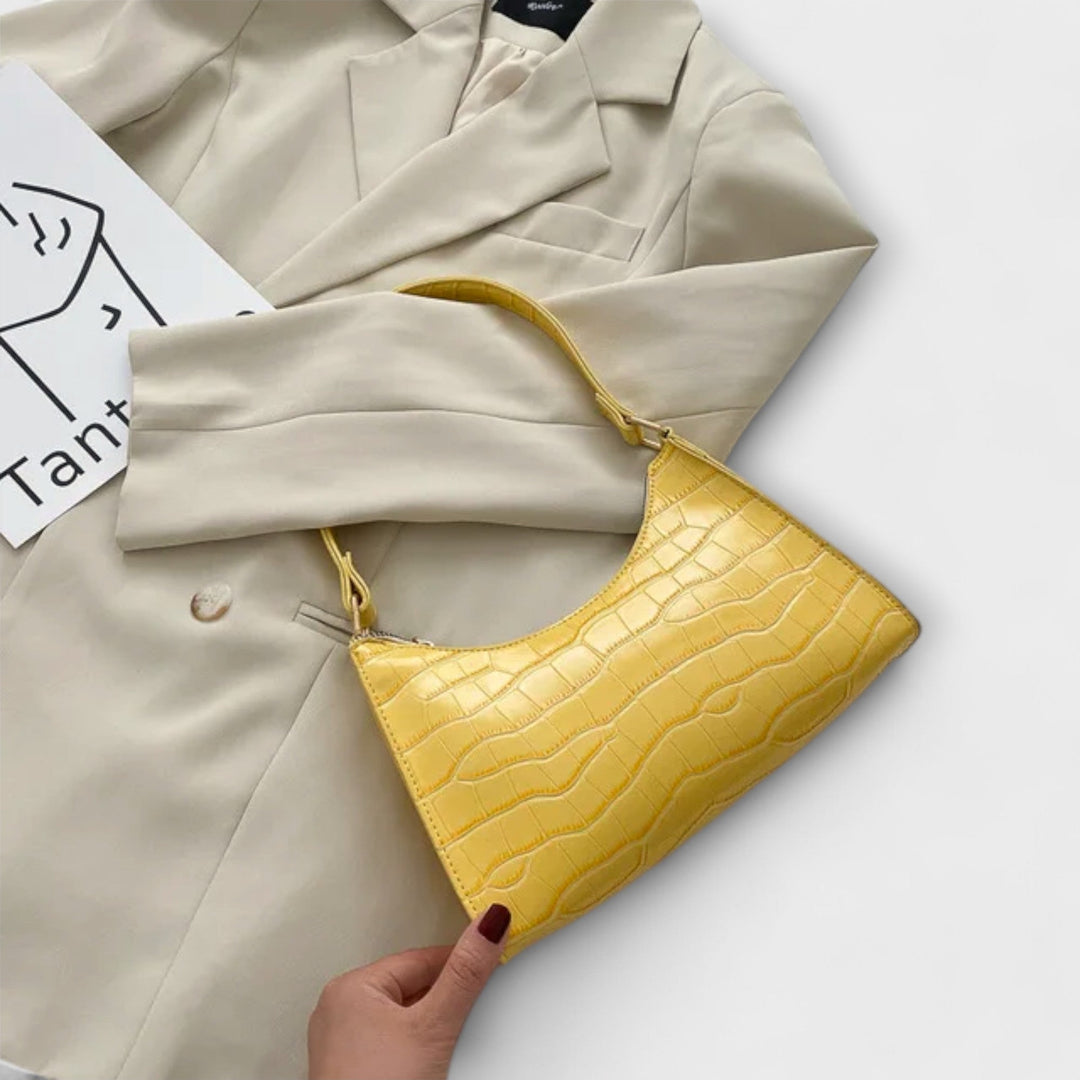 Olivia - Glanzende Leren Tas