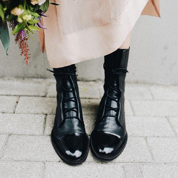 Lisa | Stijlvolle Comfortabele Leren Boots