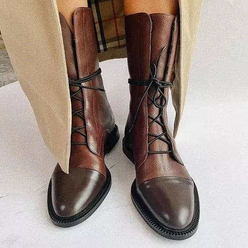 Lisa | Stijlvolle Comfortabele Leren Boots