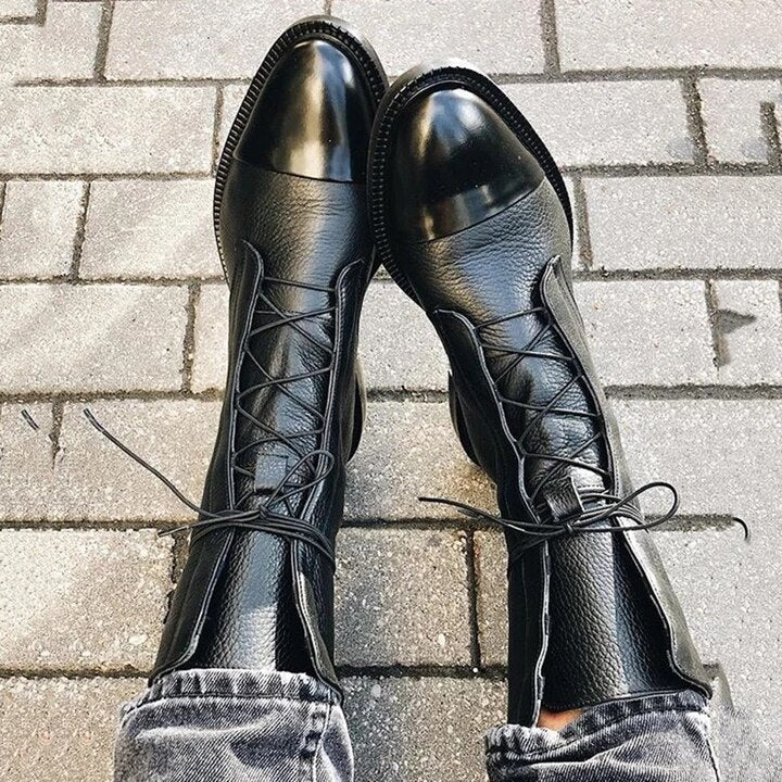 Lisa | Stijlvolle Comfortabele Leren Boots