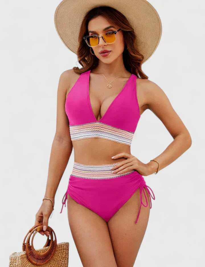 Penelope | Dames Hoge Taille Bikini Set