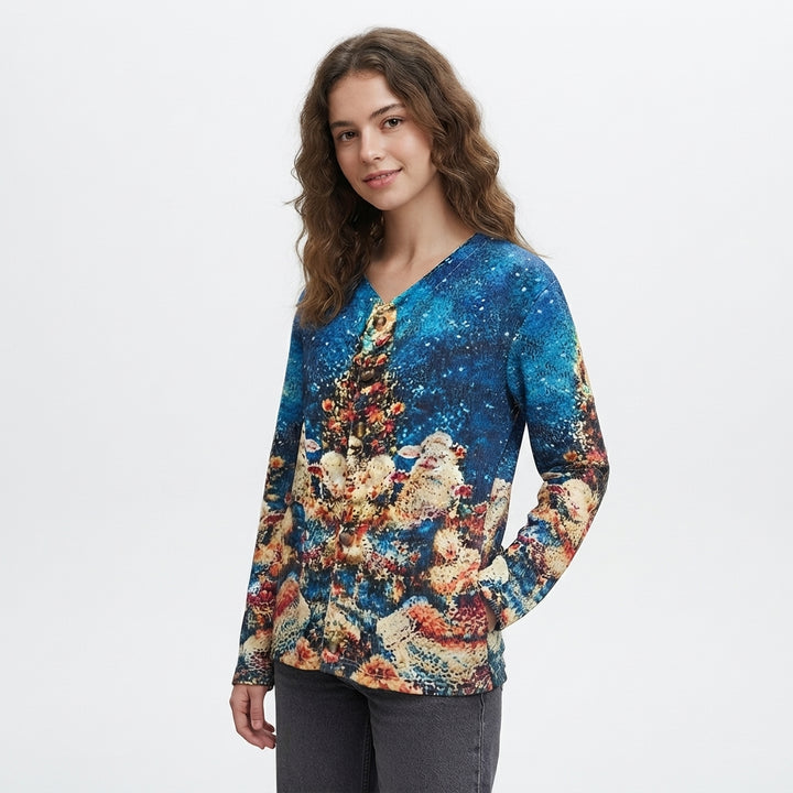 Mieke | Warm Gebreid Vest met Knopen
