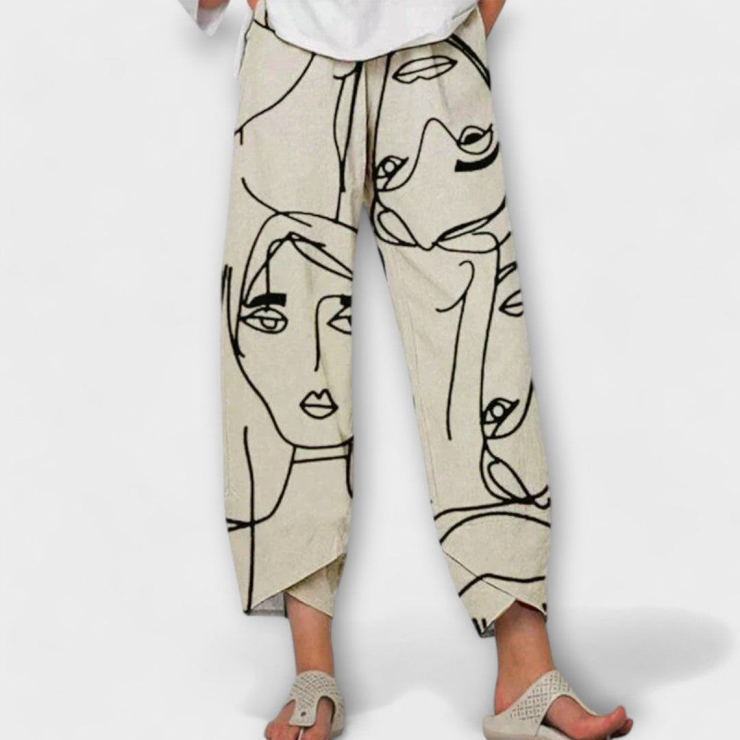 Nahia - Elegante Broek