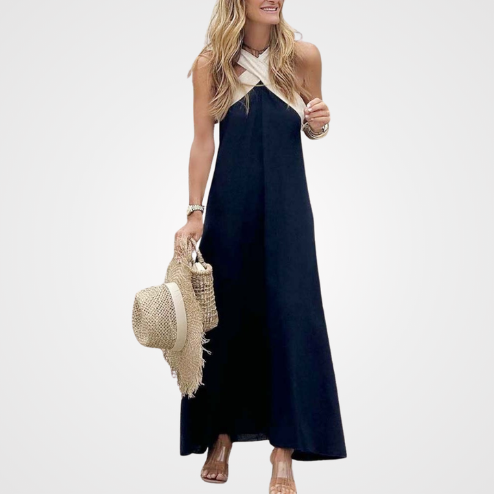 Orella | Cross-Neck Jurk