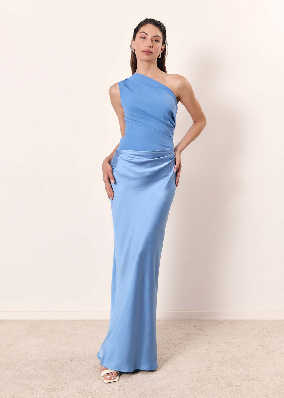 Maya | Dames Bruiloft Gast Jurk One-Shoulder Avondjurk