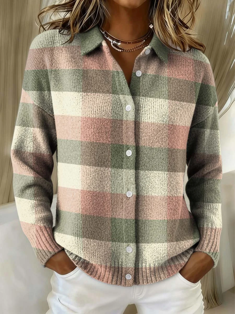 Noor - Gecontroleerde Gebreide Blouse