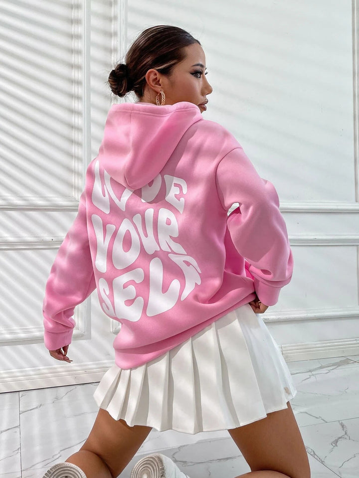 Eleanor | Dames Hoodie met Trekkoordcapuchon en Voorzak
