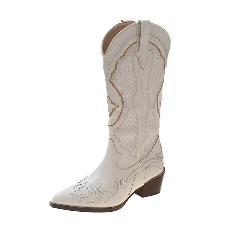 Emmie | Herfst Westerse Cowboylaarzen