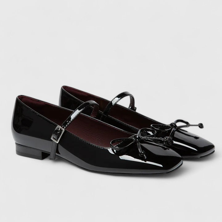 Rozalina | Orthopedische Ballet Flats met Vierkante Neus