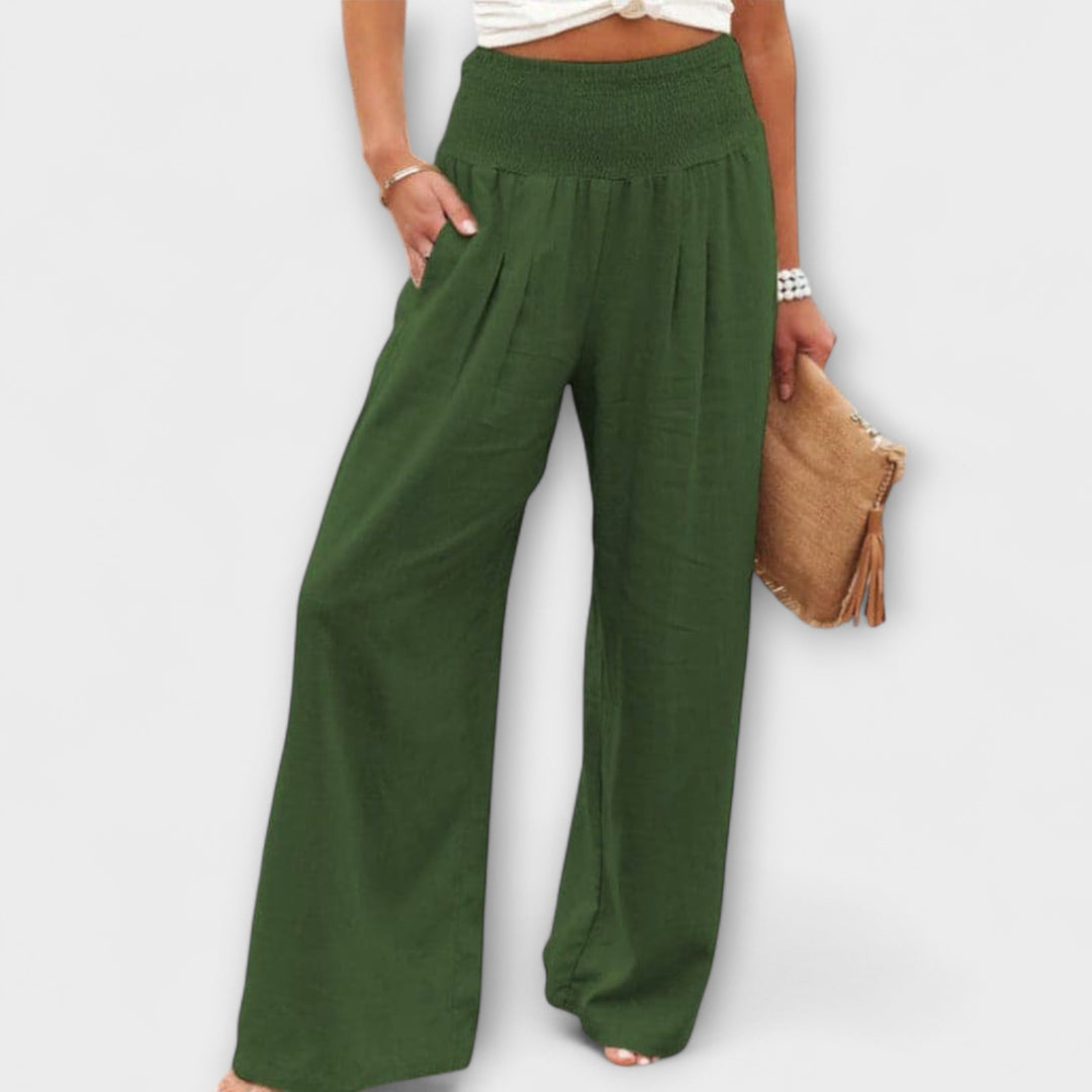 Thearya - Casual Wijdere Broek