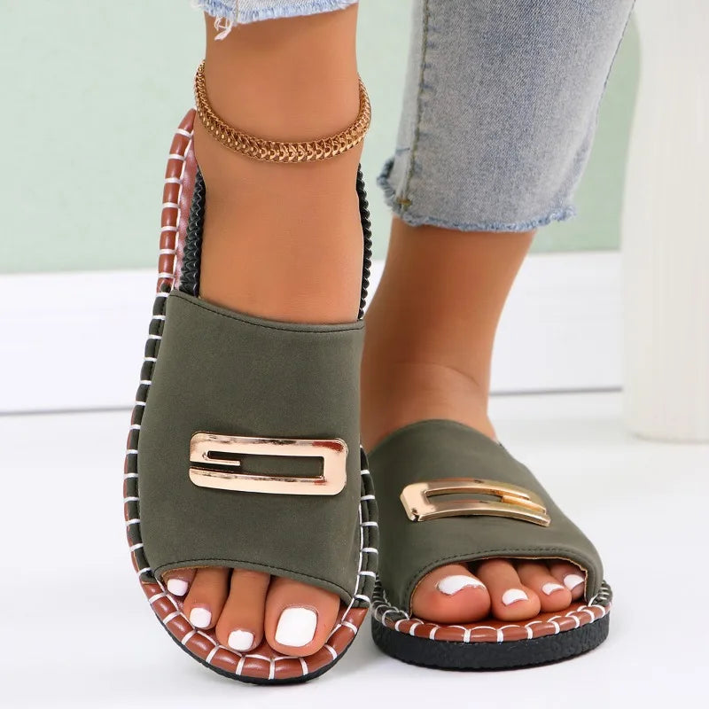 Gianna | Orthopedische Wedge Hak Sandalen