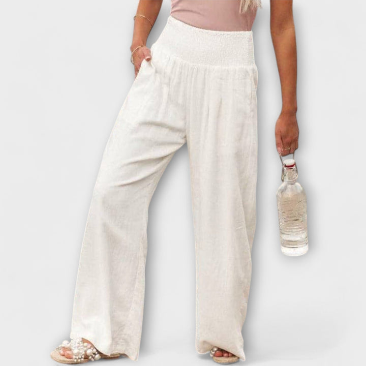 Thearya - Casual Wijdere Broek