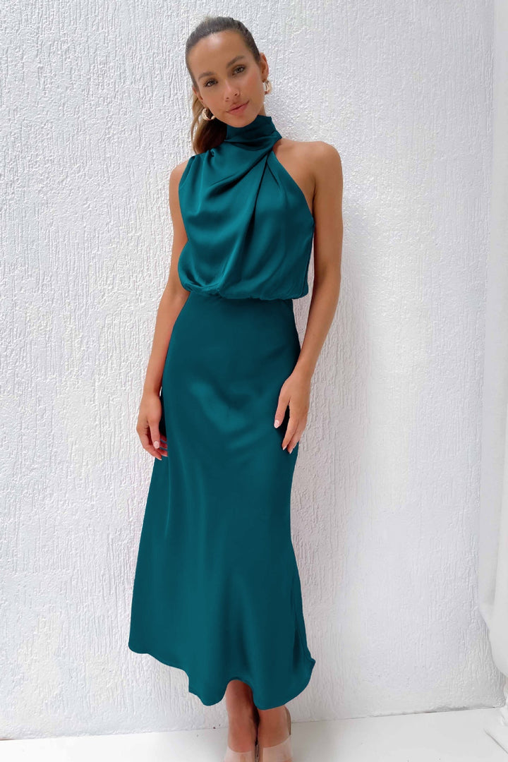 Faith | Dames Chic Halter Avondjurk