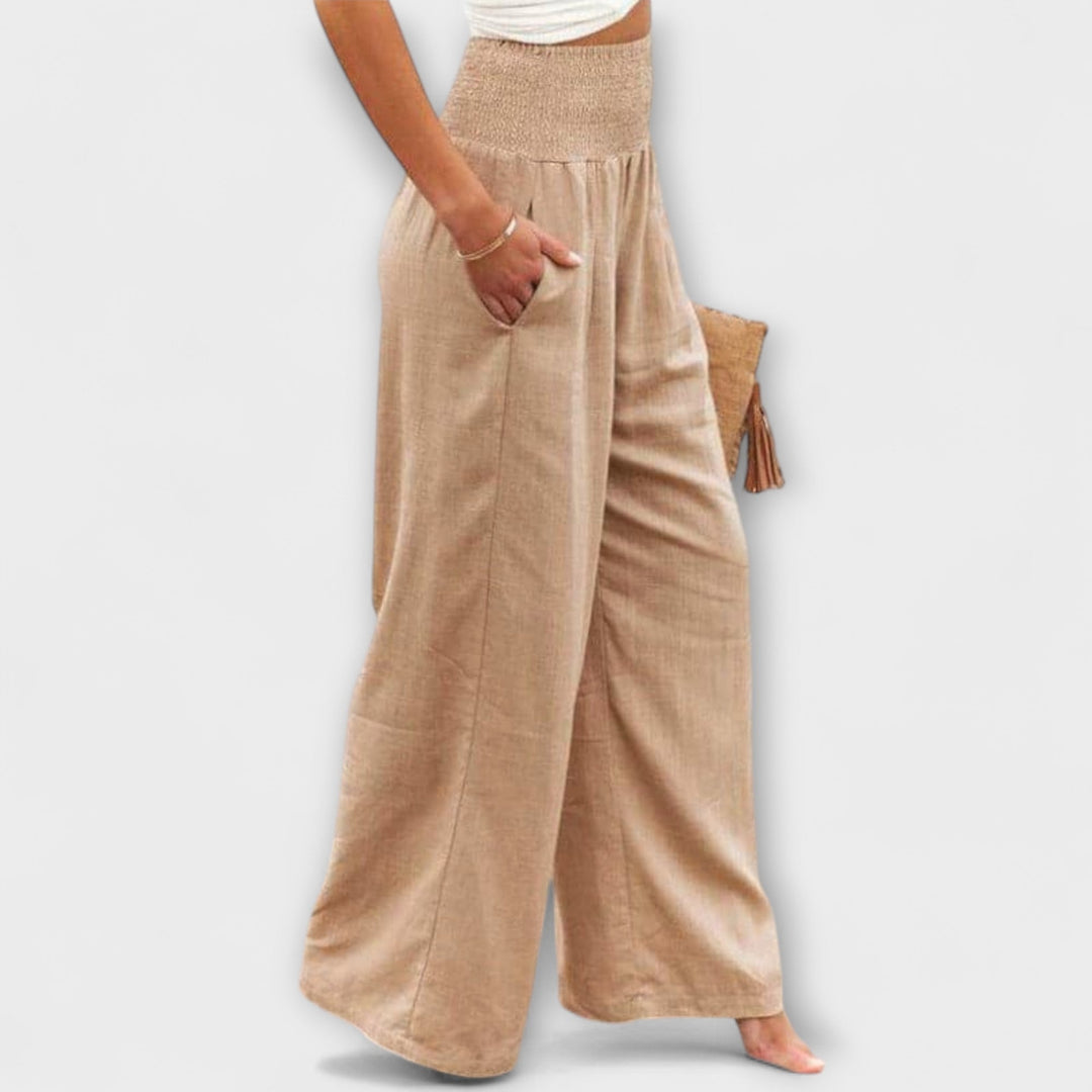 Thearya - Casual Wijdere Broek