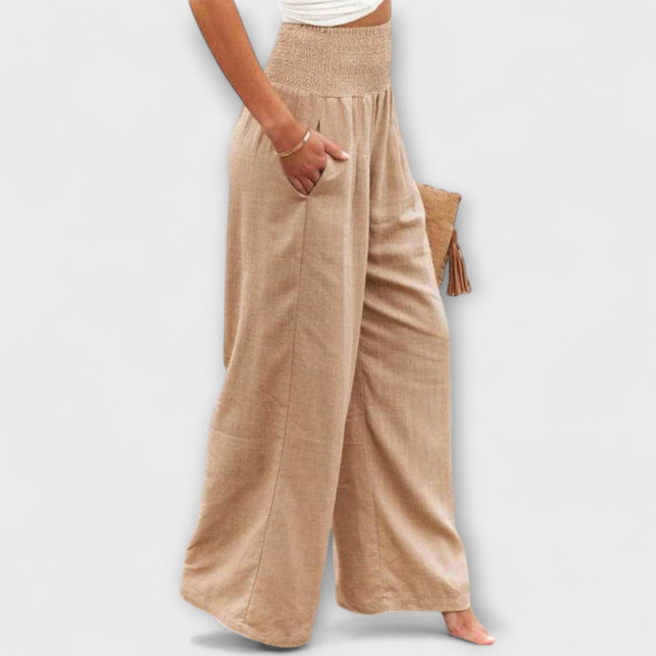 Thearya - Casual Wijdere Broek