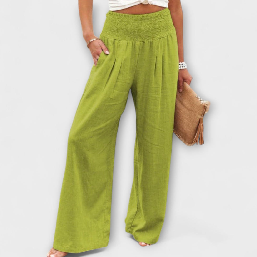 Thearya - Casual Wijdere Broek