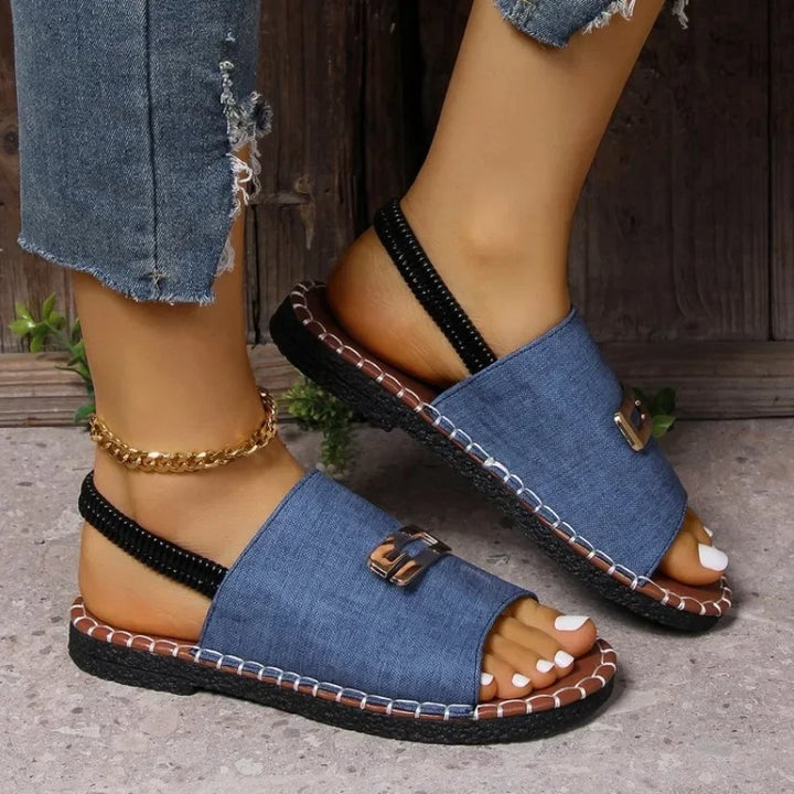 Gianna | Orthopedische Wedge Hak Sandalen