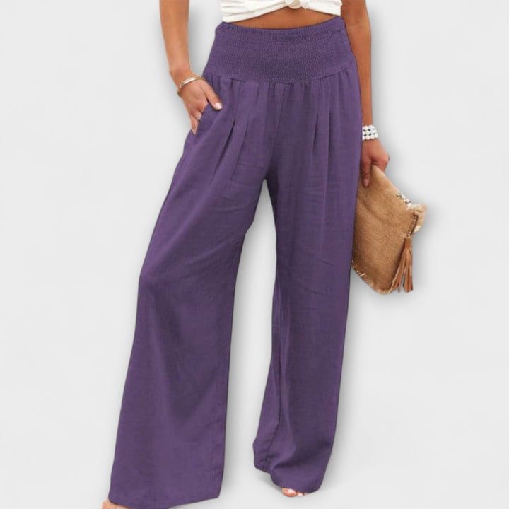 Thearya - Casual Wijdere Broek