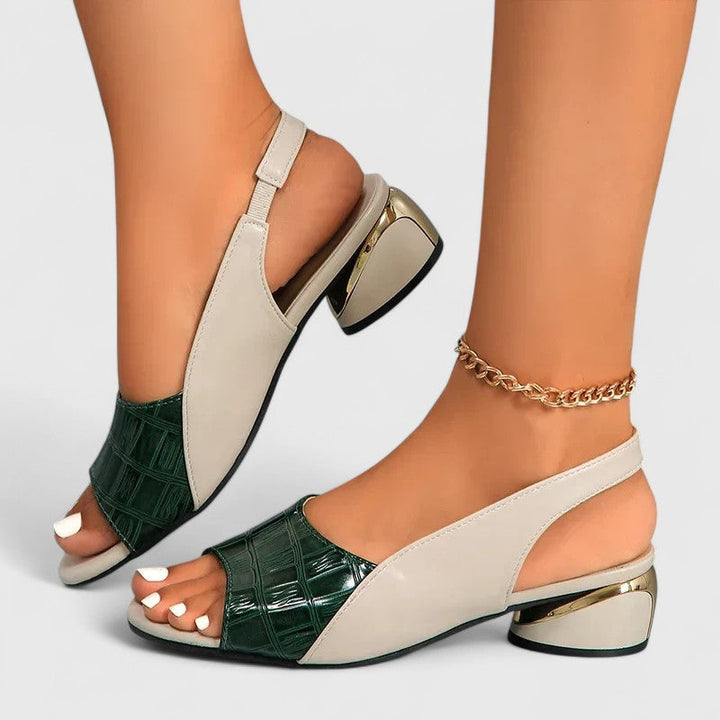 Mariah | Elegante Leren Sandalen