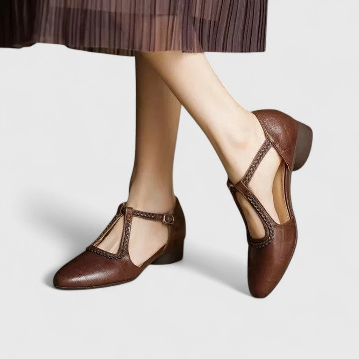 Delphine | Elegante Platte Sandalen