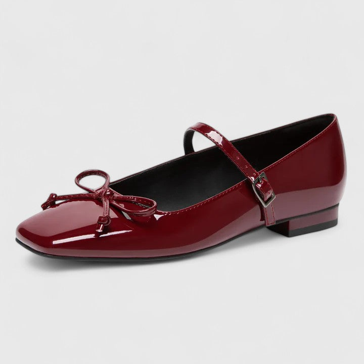 Rozalina | Orthopedische Ballet Flats met Vierkante Neus