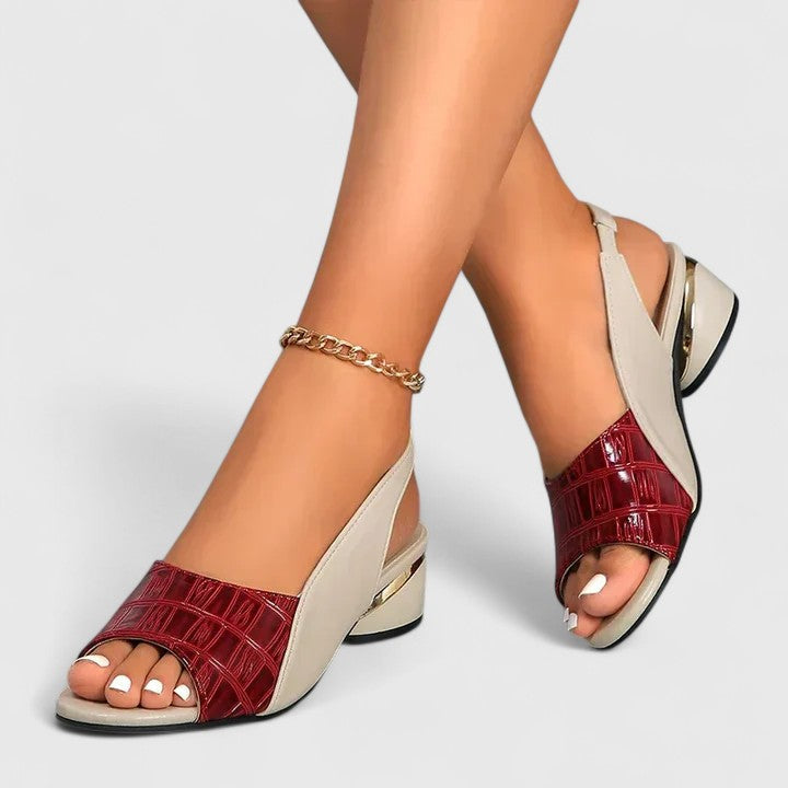 Mariah | Elegante Leren Sandalen