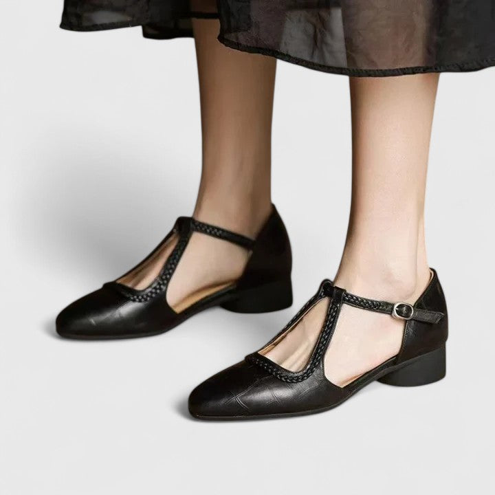 Delphine | Elegante Platte Sandalen
