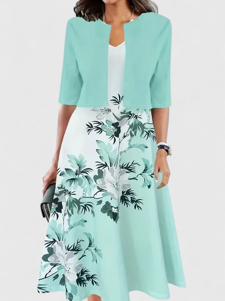 Chantal | Elegante Midi Jurk