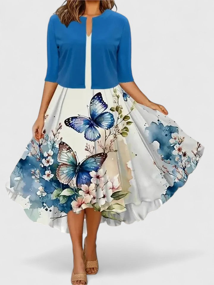 Chantal | Elegante Midi Jurk