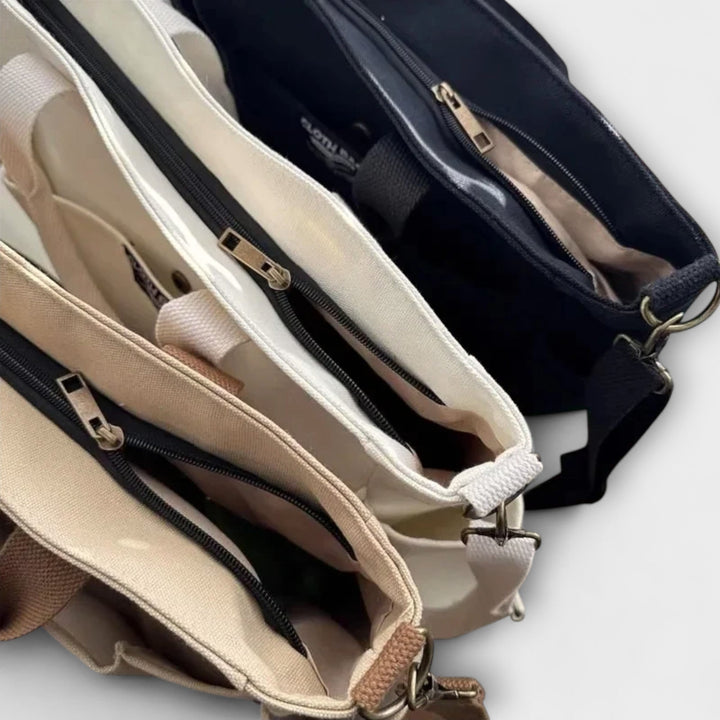Olivia - Minimalistische Canvas Tote Bag
