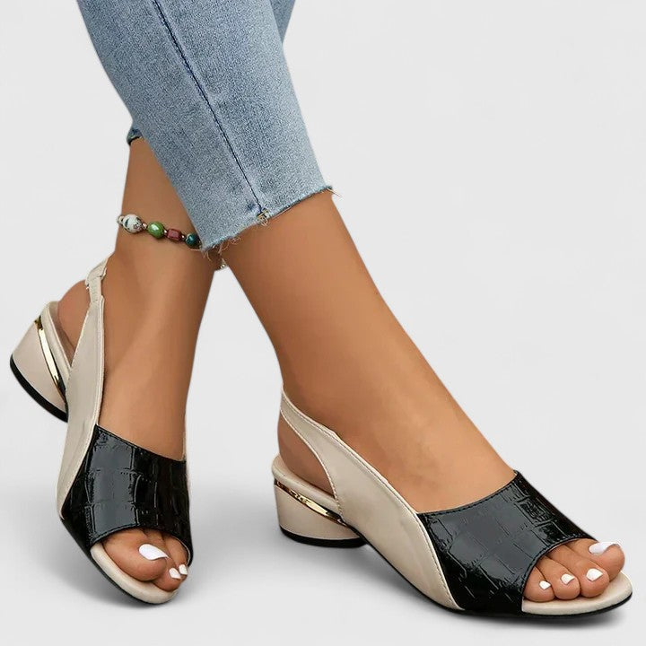 Mariah | Elegante Leren Sandalen